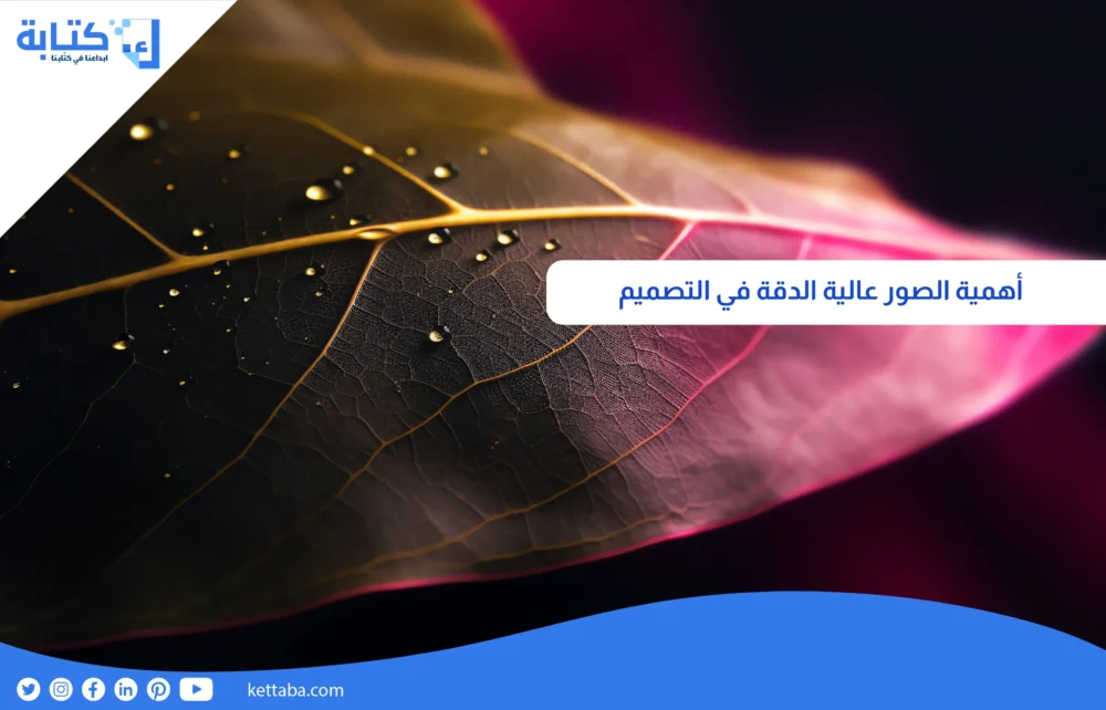 أهمية الصور عالية الدقة في التصميم